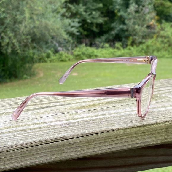 Banana Republic glasses frames Vale Mauve pink translucent 50[]15 135 - Picture 12 of 14